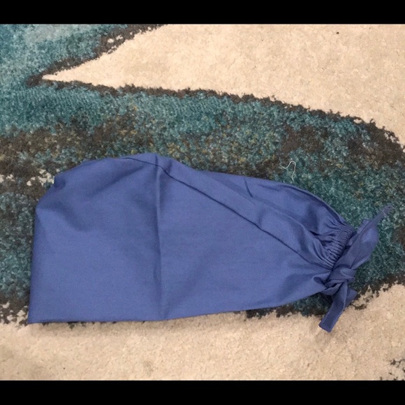 Blue scrub cap - Picture 2 of 2